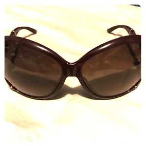 Brown GUCCI sunglasses brand new ! With case